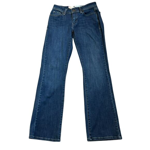 LEVI'S NWT Women's size 6 529 Curvy Bootcut Stretch Dark Indigo Field Blue Jeans - Picture 3 of 10